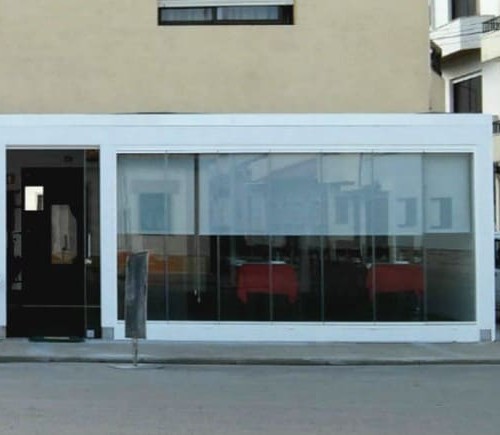 cobertura vidro esplanada Aveiro